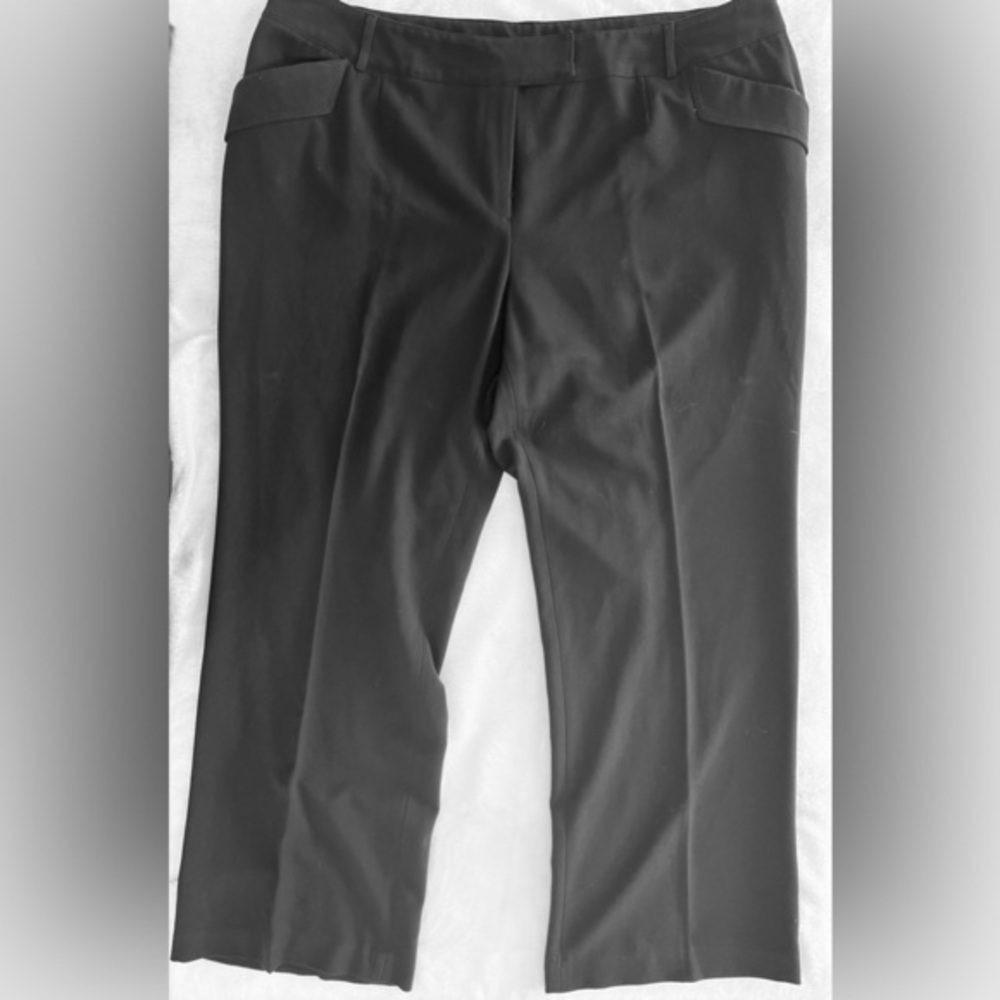 Nygard Collection Stretch Dress Pants Tab and Zipper Sz‎ 22 EUC